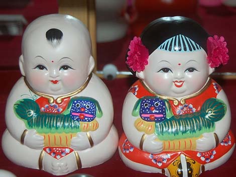 chinese clay dolls