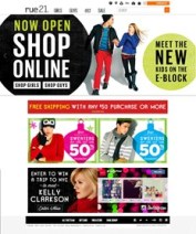 Specialty Apparel Retailer Rue21 Launches E-Commerce Site
