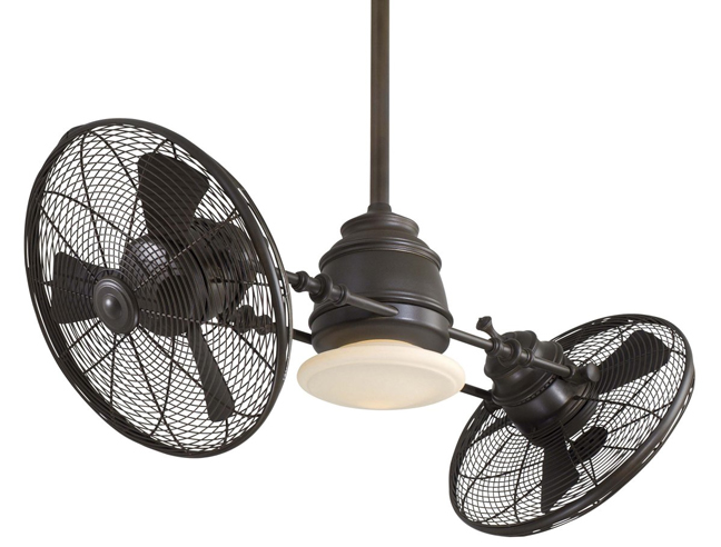 The Vintage Gyro Ceiling Fan by Minka Aire