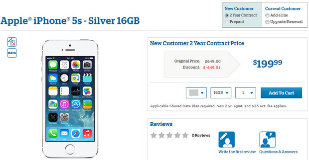 iPhone 5S, 5C Arrive at US Cellular