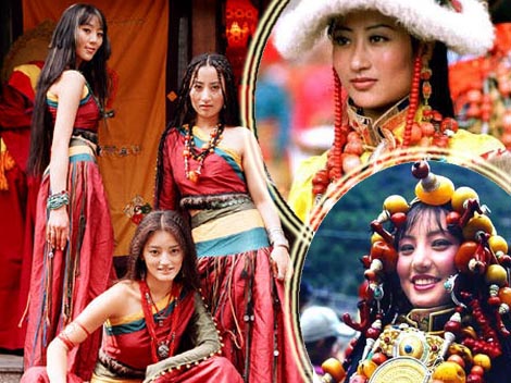 Kangba Tibetans: Put on Colorful Costumes_1