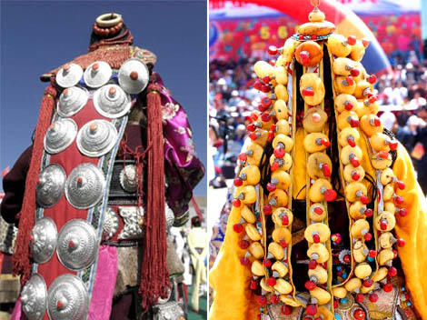 Tibetan Bride: Glittering with Jewels_2