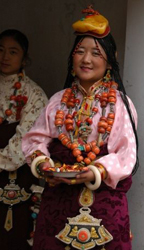 Tibetan Bride: Glittering with Jewels_3