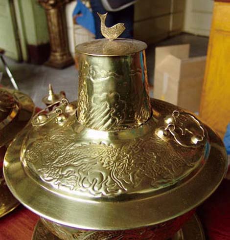 Copper Hotpot, a Unique Handicraft of Datong, Shanxi_4