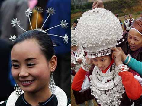 Headdress of The Miao Ethnic Group: Symbol of Women's Life_1