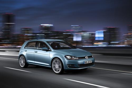 Volkswagen Unveils Redesigned Golf Hatchback in Berlin