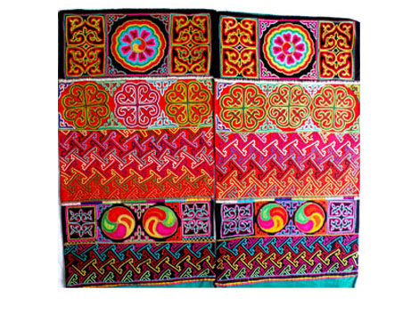 Coiled Embroidery of The Tu Minority_2