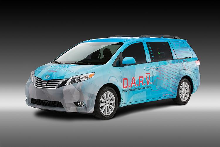 Toyota Unveils Driver Awareness Research Vehicle in US