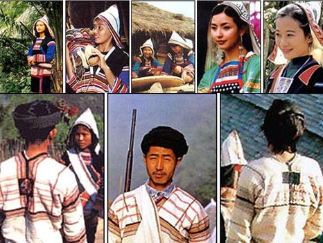 Jino People: Rainbow Garment for Women, Sun_2
