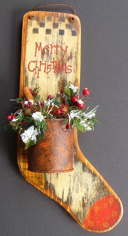 34 Cool Rustic Christmas Decorations and Wreaths_1