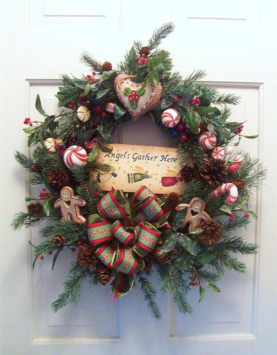 34 Cool Rustic Christmas Decorations and Wreaths_15