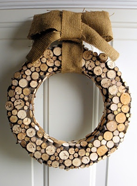 34 Cool Rustic Christmas Decorations and Wreaths_18