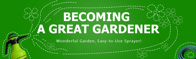 Wonderful Garden, Easy-to-Use Sprayer