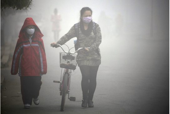 Smoggy Weaher Affects China