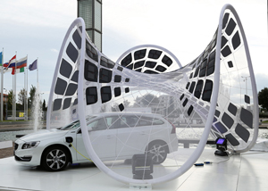 Ascent Solar’s Flexible PV Modules Selected for Volvo Pure Tension Pavilion Project