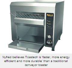New Toastech Offers Faster and More Energy Efficient Toaster for Hospitality Businesses