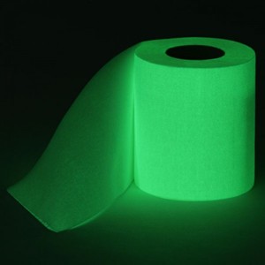 Glowing Toilet Paper