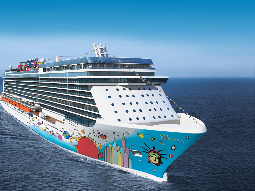 Norwegian Breakaway Cruise Ship to Feature Two-Deck Spa and The First Salt Room at Sea