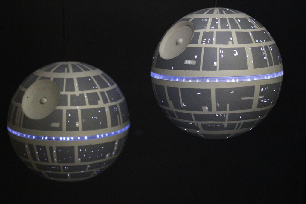 DIY Ornamental LED Death Star