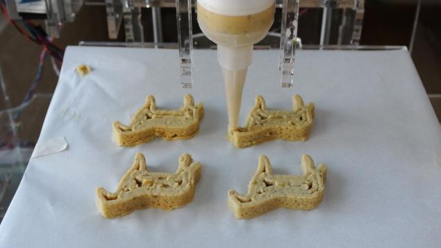 3D Food Printer Makes a Delicious Dinner