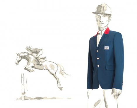Hermes Dresses The French Olympics Equestrian Team