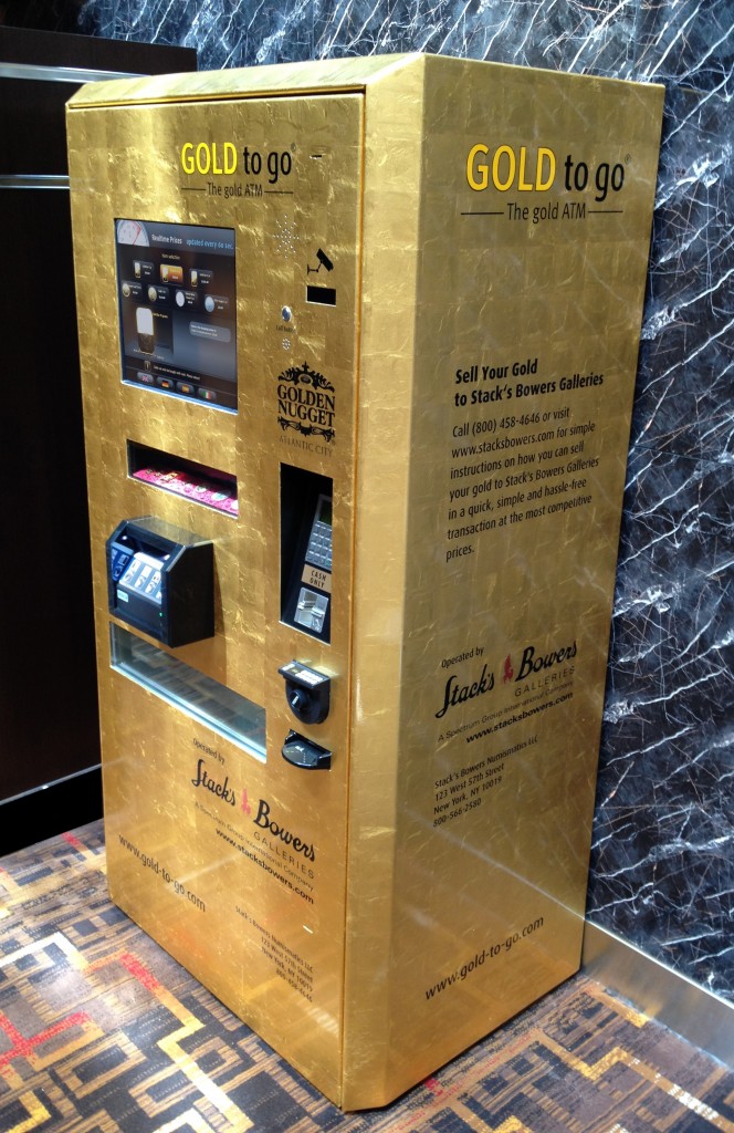 Second Gold-Dispensing Atm Machine Unveiled in North America