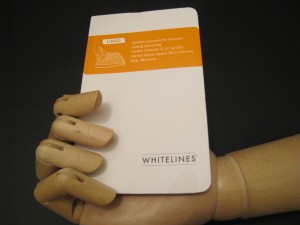 Whitelines Pocket Lined Notebook