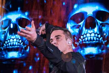 XL Video with Robbie Williams at The 02