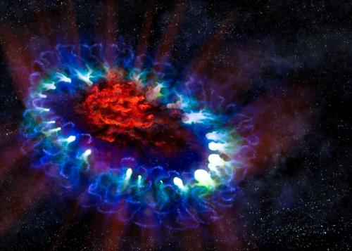 Supernova's Super Dust Factory Imaged with ALMA