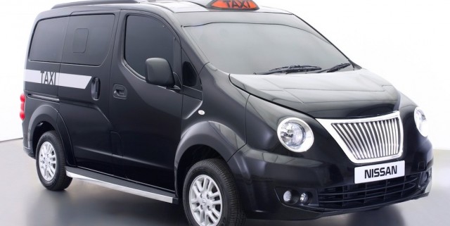 Nissan NV200 Taxi for London Gets Black Cab Makeover