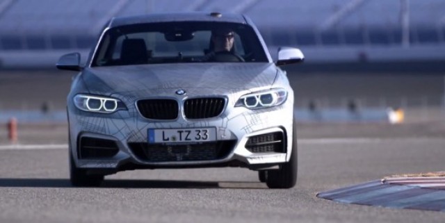 BMW M235I Driverless Drift Video