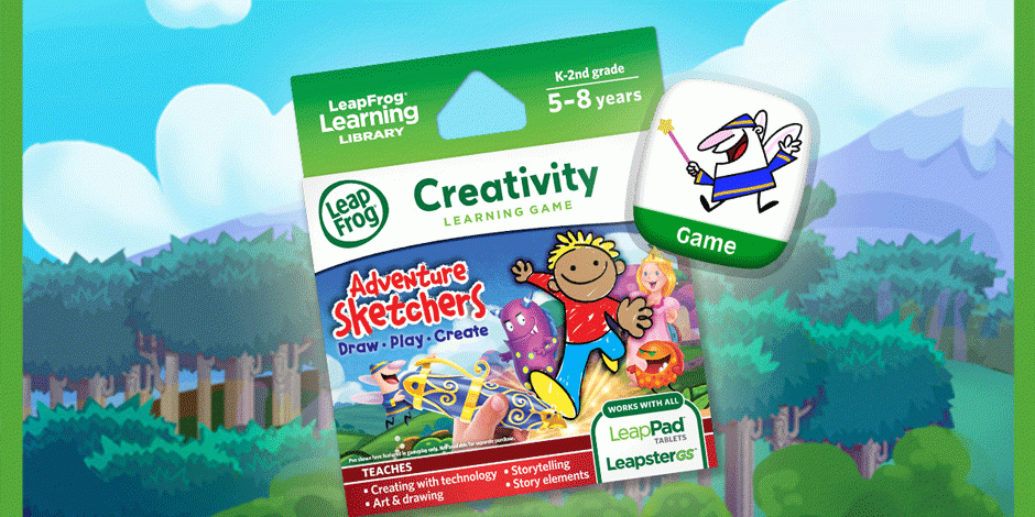 LeapFrog Launches New Action Game Adventure Sketchers