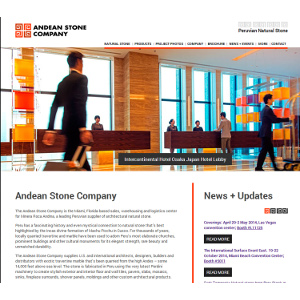 Andean Stone Revamps Website