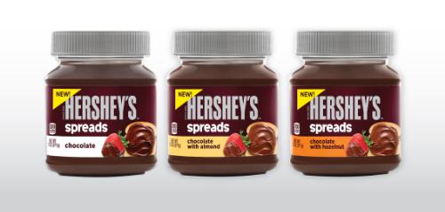 Hershey's Unveils New Chocolate Spreads Range in US