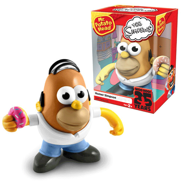 Hasbro Releases Homer Simpson Mr Potato Head