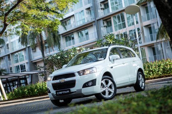 Chevrolet Introduces Limited Edition Captiva SUV in Thailand