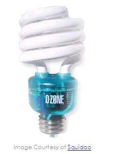 The O'Zonelite: Air Purifier and Lightbulb in One