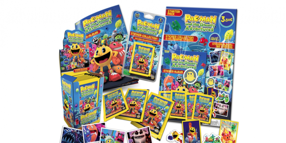Pac-Man and The Ghostly Adventures Stickers on The Way