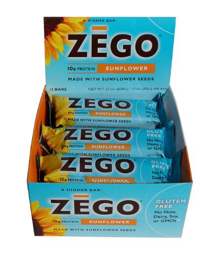ZEGO Revamps Energy Bars Packaging