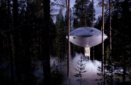 The Treehotel - Groundbreaking Architecture in a Tree!
