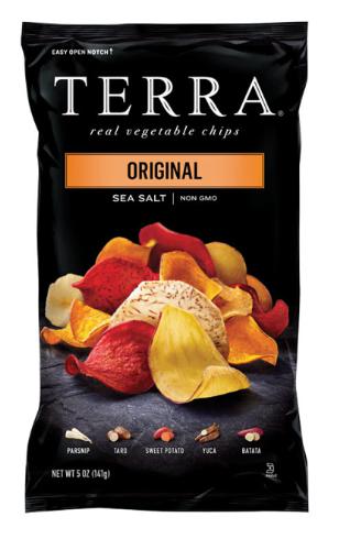 Hain Celestial Revamps Packaging of Terra Chips Brand