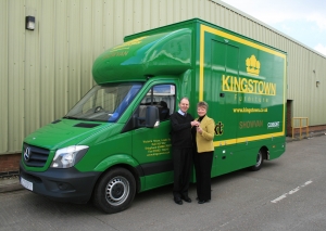 Kingston New Show Van Sets off
