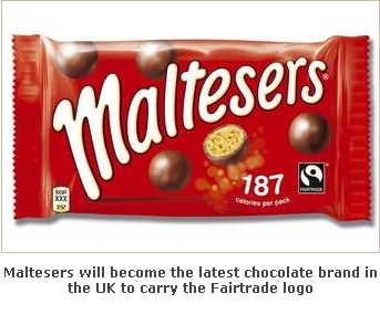Mars' Fairtrade Maltesers Hit Uk Stores
