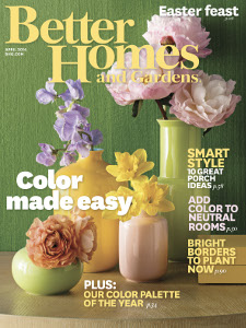 Better Homes and Gardens Reveals Color Palette of The Year