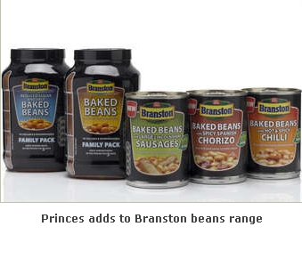 Princes Eyes Adults with Branston Bean Launch