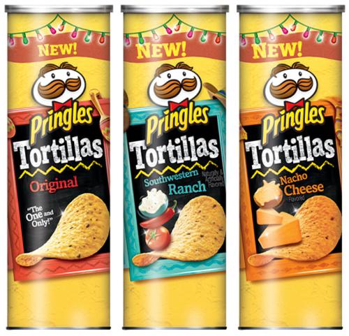 Pringles Unveils New Tortilla Chips Range