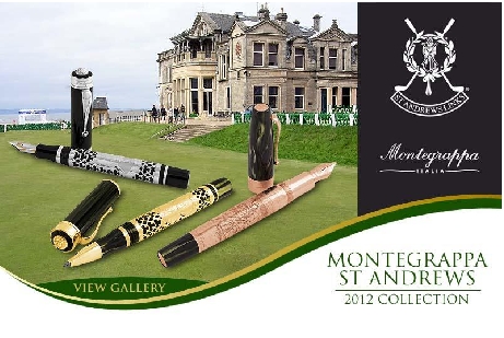 St Andrews Links, the 'Home Of Golf', Commemorated with Montegrappa Limited Edition