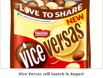 Nestle Relaunches Vice Versas