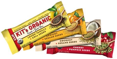 Clif Bar Unveils Kit's Organic Fruit + Seed Snack Bar