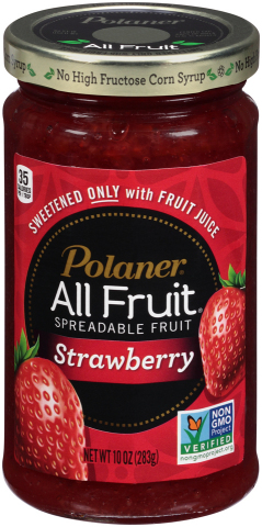 B&G Foods Launches Non-GMO Project Certified Polaner All Fruit Range